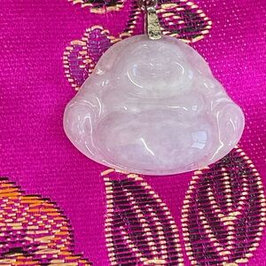 Lavender Lucky Buddha 925 Pendant